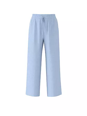 SELECTED FEMME | Pantalon en lin coupe jogging SLFVIVA-GULIA | hellblau